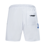 NBA GOLDEN STATE WARRIORS SOUVENIR MEN'S MESH SHORT (WHITE)