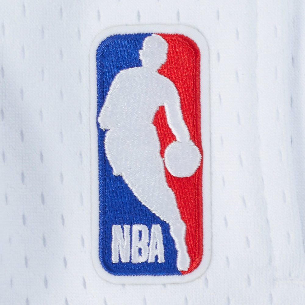 NBA GOLDEN STATE WARRIORS SOUVENIR MEN'S MESH SHORT (WHITE)