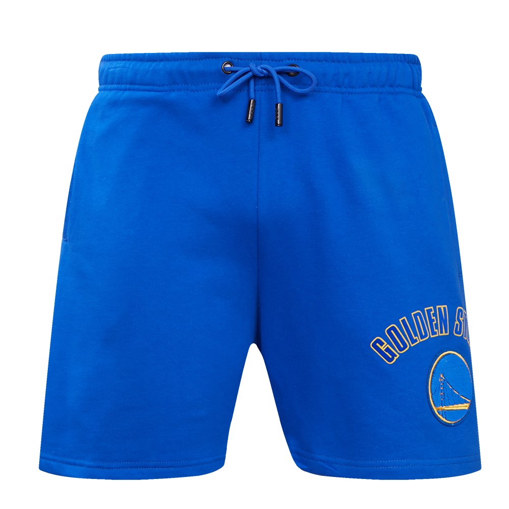 NBA GOLDEN STATE WARRIORS CLASSIC MEN'S SHORT (ROYAL BLUE)