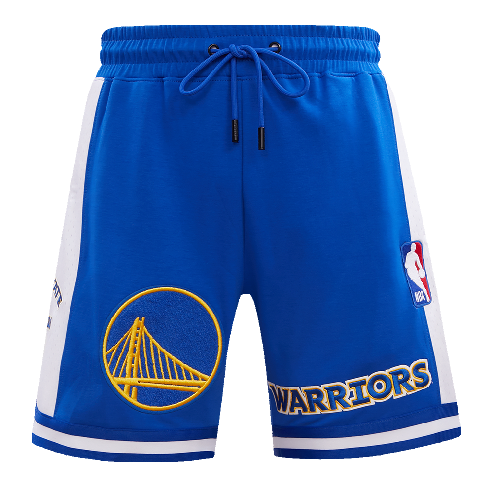 NBA GOLDEN STATE WARRIORS RETRO CLASSIC SHORT 2.0 POUR HOMME (BLEU ROYAL)