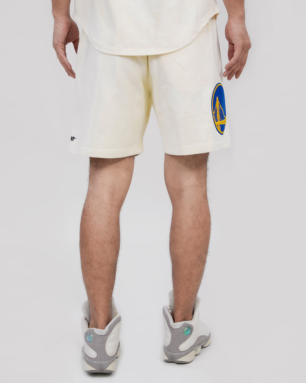 NBA GOLDEN STATE WARRIORS RETRO CLASSIC MEN'S SHORT (EGGSHELL)