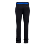 NBA GOLDEN STATE WARRIORS SCRIPT TAIL PANTALON OUATÉ EN MOLLETON CÔTELÉ POUR HOMME (NOIR/BLEU ROYAL/NOIR)
