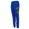 NBA GOLDEN STATE WARRIORS OLD ENGLISH MEN'S SWEATPANT (ROYAL BLUE)