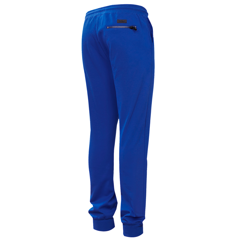 NBA GOLDEN STATE WARRIORS OLD ENGLISH MEN'S SWEATPANT (ROYAL BLUE)