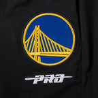 NBA GOLDEN STATE WARRIORS CLASSIC WIND SUIT MEN'S WOVEN PANT (BLACK)