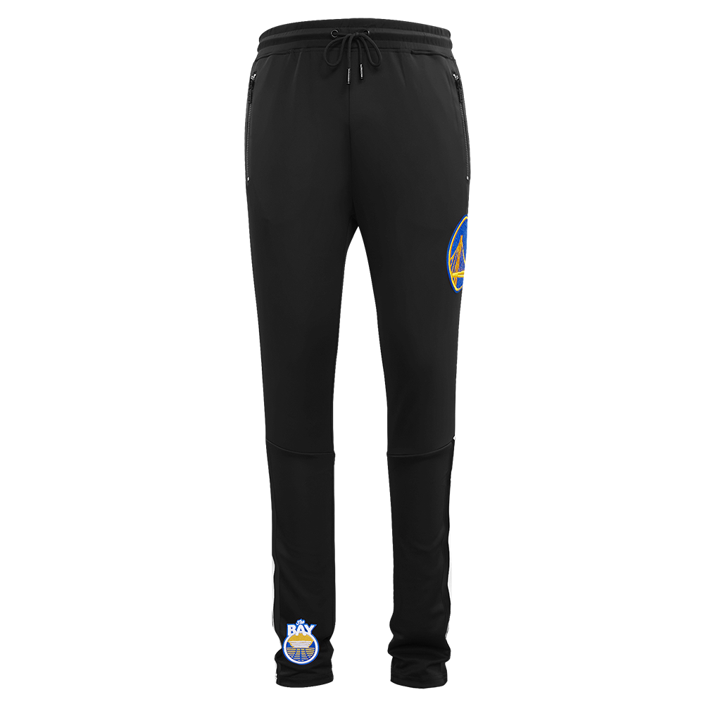 NBA GOLDEN STATE WARRIORS CLASSIC MEN'S DK TRACK PANT (BLACK)