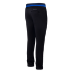 NBA GOLDEN STATE WARRIORS MASHUP MEN'S RIB SWEATPANT (BLACK/ROYAL BLUE/BLACK)