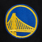 NBA GOLDEN STATE WARRIORS MASHUP MEN'S RIB SWEATPANT (BLACK/ROYAL BLUE/BLACK)