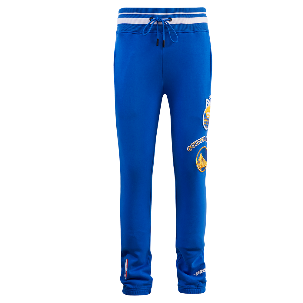 NBA GOLDEN STATE WARRIORS RETRO CLASSIC MEN'S SWEATPANT (ROYAL BLUE)