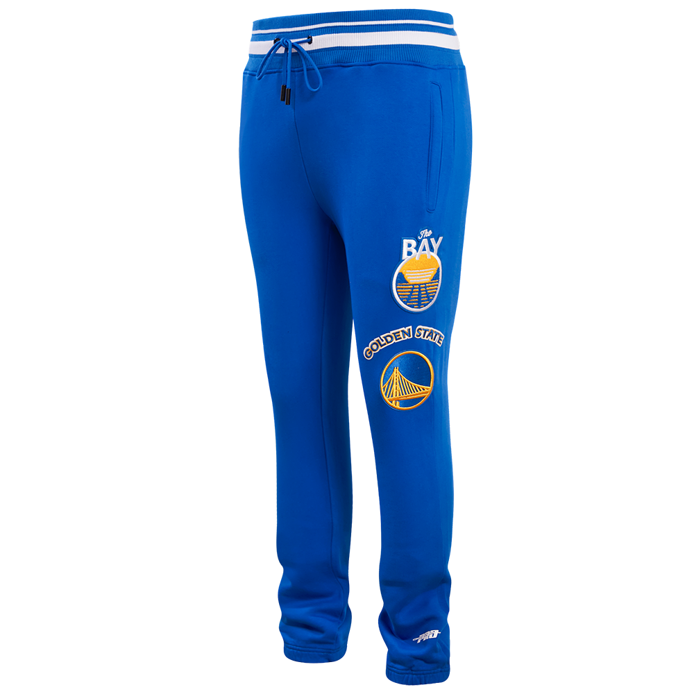 NBA GOLDEN STATE WARRIORS RETRO CLASSIC MEN'S SWEATPANT (ROYAL BLUE)