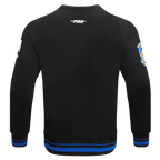 NBA GOLDEN STATE WARRIORS CHANDAIL À COL ROND MASHUP CÔTELÉ POUR HOMME (NOIR/BLEU ROYAL/NOIR)