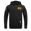 NBA GOLDEN STATE WARRIORS SOUVENIR CHANDAIL À CAPUCHON EN MOLLETON POUR HOMME (NOIR)