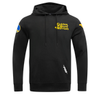NBA GOLDEN STATE WARRIORS SOUVENIR CHANDAIL À CAPUCHON EN MOLLETON POUR HOMME (NOIR)