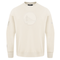 NBA GOLDEN STATE WARRIORS NEUTRAL CHANDAIL À COL ROND EN MOLLETON À ÉPAULES TOMBANTES POUR HOMME POUR HOMME (COQUILLE D'ŒUF)