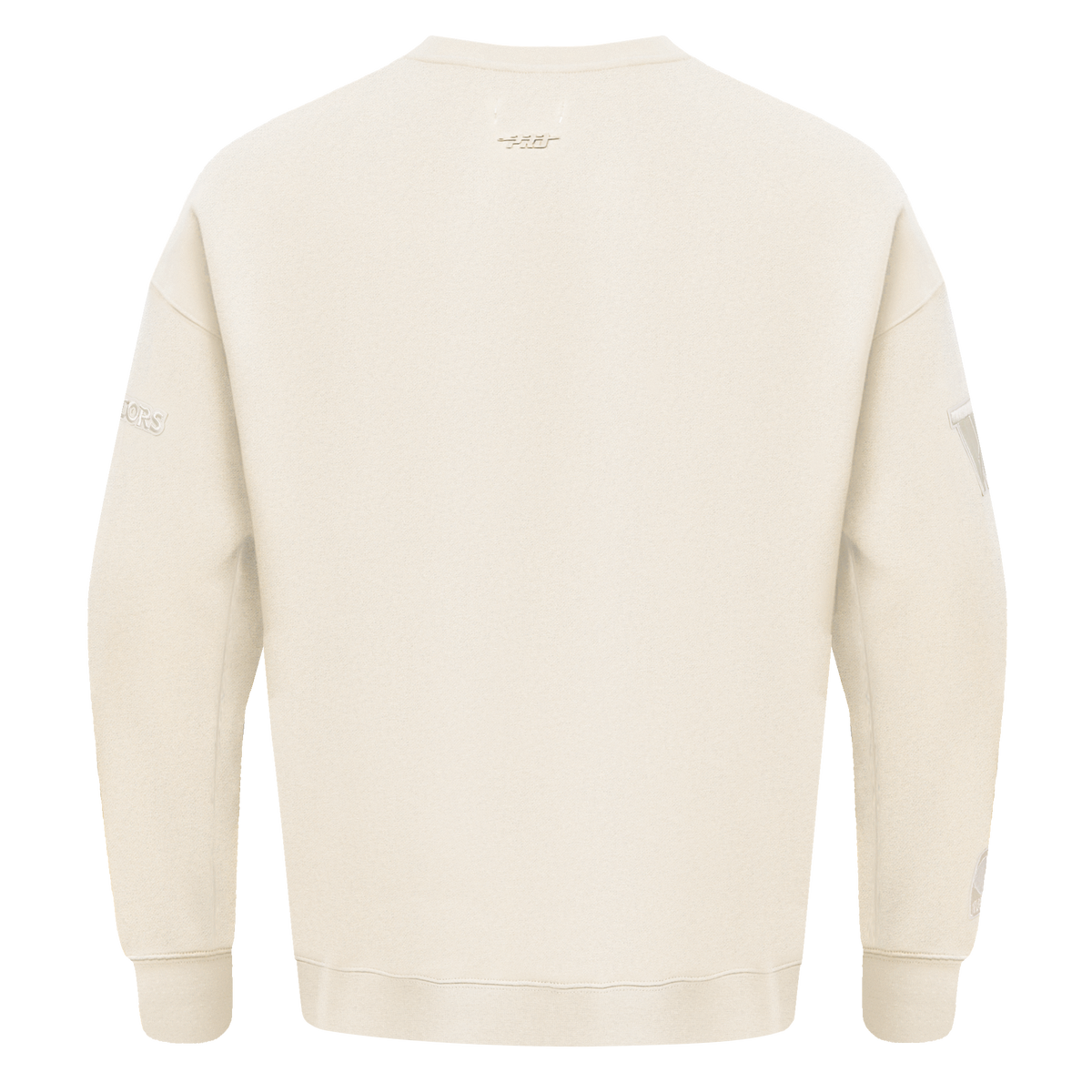 NBA GOLDEN STATE WARRIORS NEUTRAL CHANDAIL À COL ROND EN MOLLETON À ÉPAULES TOMBANTES POUR HOMME POUR HOMME (COQUILLE D'ŒUF)
