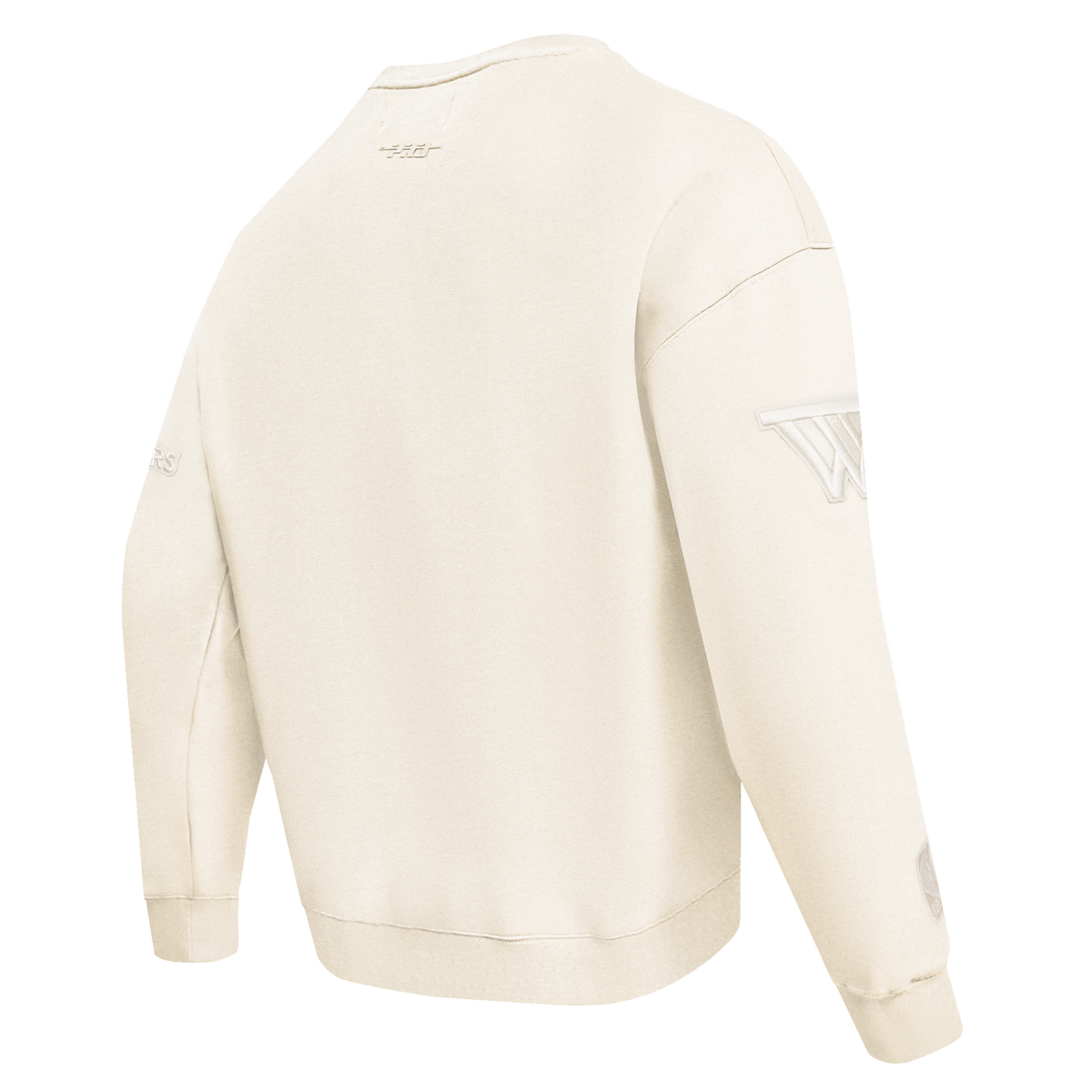 NBA GOLDEN STATE WARRIORS NEUTRAL CHANDAIL À COL ROND EN MOLLETON À ÉPAULES TOMBANTES POUR HOMME POUR HOMME (COQUILLE D'ŒUF)