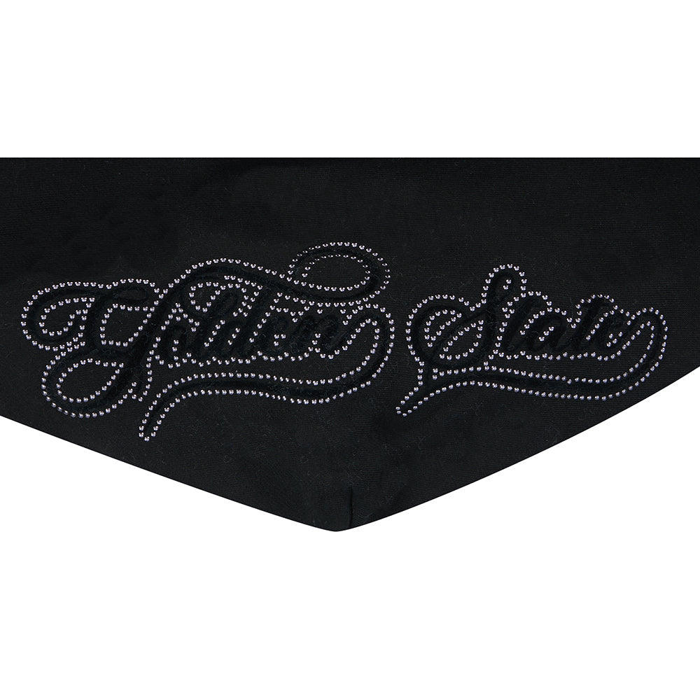 NBA GOLDEN STATE WARRIORS BLACKOUT CHANDAIL À CAPUCHON EN MOLLETON À ÉPAULES TOMBANTES POUR HOMME (NOIR)