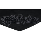 NBA GOLDEN STATE WARRIORS BLACKOUT CHANDAIL À CAPUCHON EN MOLLETON À ÉPAULES TOMBANTES POUR HOMME (NOIR)