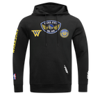 NBA GOLDEN STATE WARRIORS BORN FOR SPORT MEN'S FLC PO HOODIE (BLACK)