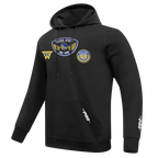 NBA GOLDEN STATE WARRIORS BORN FOR SPORT MEN'S FLC PO HOODIE (BLACK)