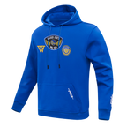 NBA GOLDEN STATE WARRIORS BORN FOR SPORT MEN'S FLC PO HOODIE (ROYAL BLUE)