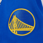 NBA GOLDEN STATE WARRIORS MODERN ORIGINALS MEN'S FLC PO HOODIE (ROYAL BLUE)