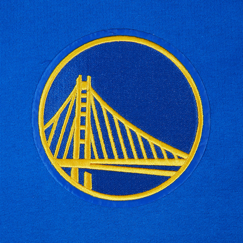 NBA GOLDEN STATE WARRIORS LIVING LARGE MEN'S PULLOVER HOODIE (ROYAL BLUE)