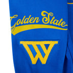 NBA GOLDEN STATE WARRIORS LIVING LARGE MEN'S PULLOVER HOODIE (ROYAL BLUE)