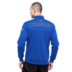 NBA GOLDEN STATE WARRIORS CITY ARCH MEN'S FLC 1/4 ZIP (ROYAL BLUE)