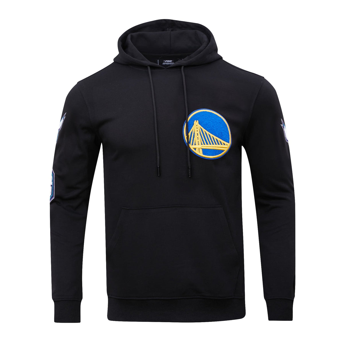 NBA GOLDEN STATE WARRIORS CLASSIC CHENILLE CHANDAIL À CAPUCHON POUR HOMME (NOIR)