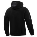 NBA GOLDEN STATE WARRIORS NEUTRAL DROP SHOULDER MEN'S PULLOVER HOODIE (BLACK)