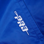 NBA GOLDEN STATE WARRIORS SOUVENIR BLOUSON EN SATIN POUR HOMME (BLEU ROYAL)