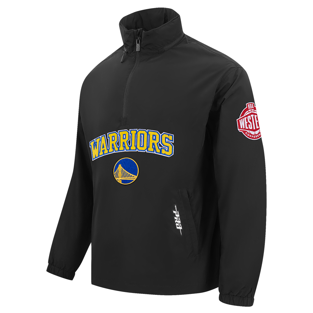 NBA GOLDEN STATE WARRIORS MEN'S JACKET (BLACK)