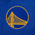 NBA GOLDEN STATE WARRIORS CLASSIC CORDUROY MANTEAU POUR HOMME (BLEU ROYAL)