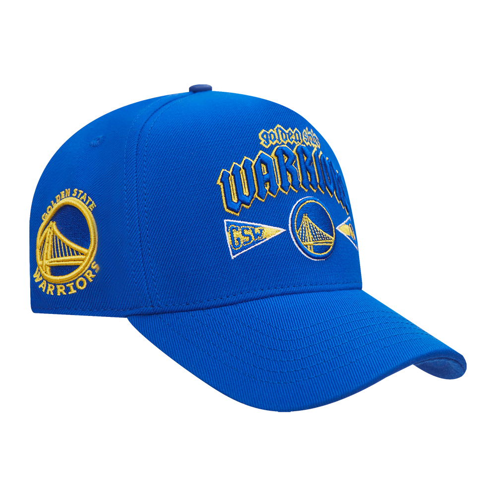 NBA GOLDEN STATE WARRIORS CITY TOUR ESSENTIAL CURVED VISOR SNAPB (ROYAL BLUE)