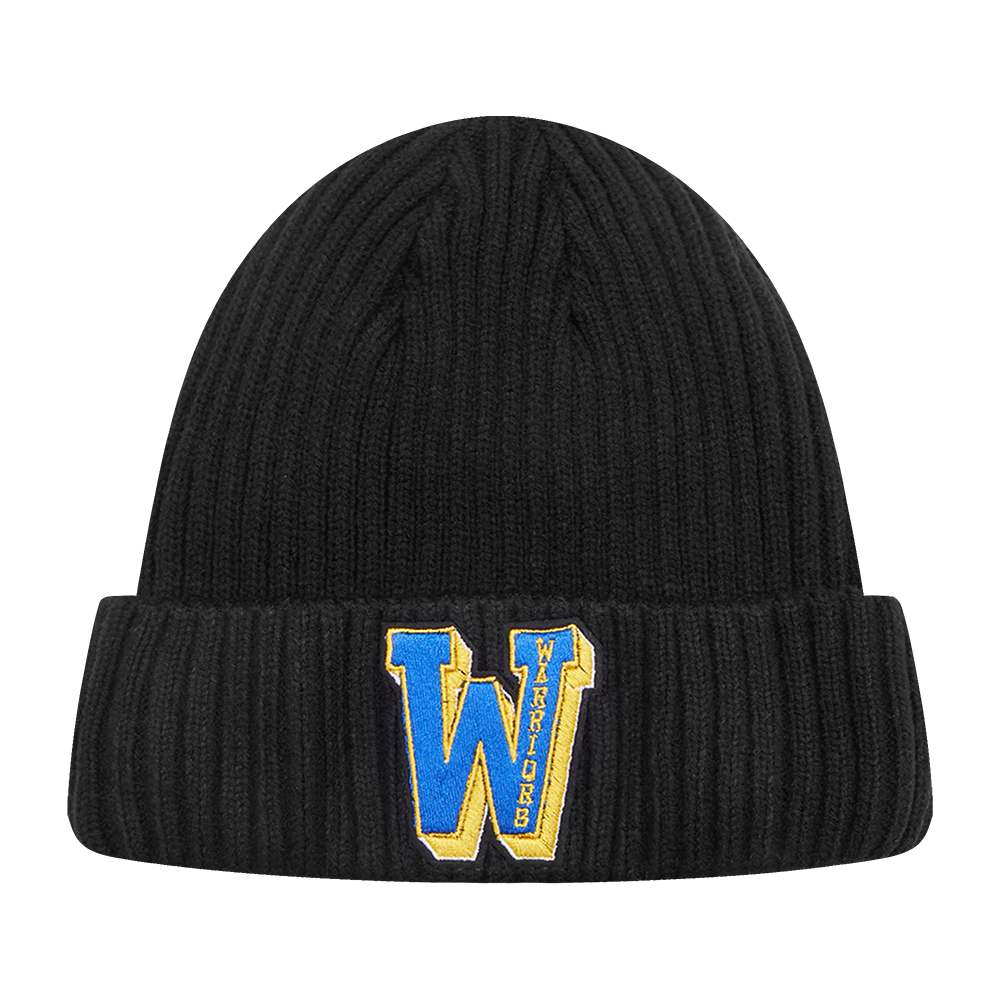 NBA GOLDEN STATE WARRIORS MASH UP BEANIE (BLACK)