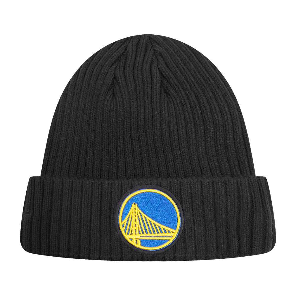 NBA GOLDEN STATE WARRIORS CLASSIC CORE BEANIE (BLACK)