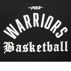 NBA GOLDEN STATE WARRIORS MODERN ORIGINALS WOMEN'S SJ BOXY TEE (BLACK)