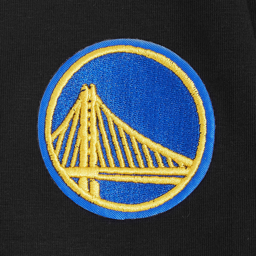 NBA GOLDEN STATE WARRIORS MODERN ORIGINALS WOMEN'S SJ BOXY TEE (BLACK)