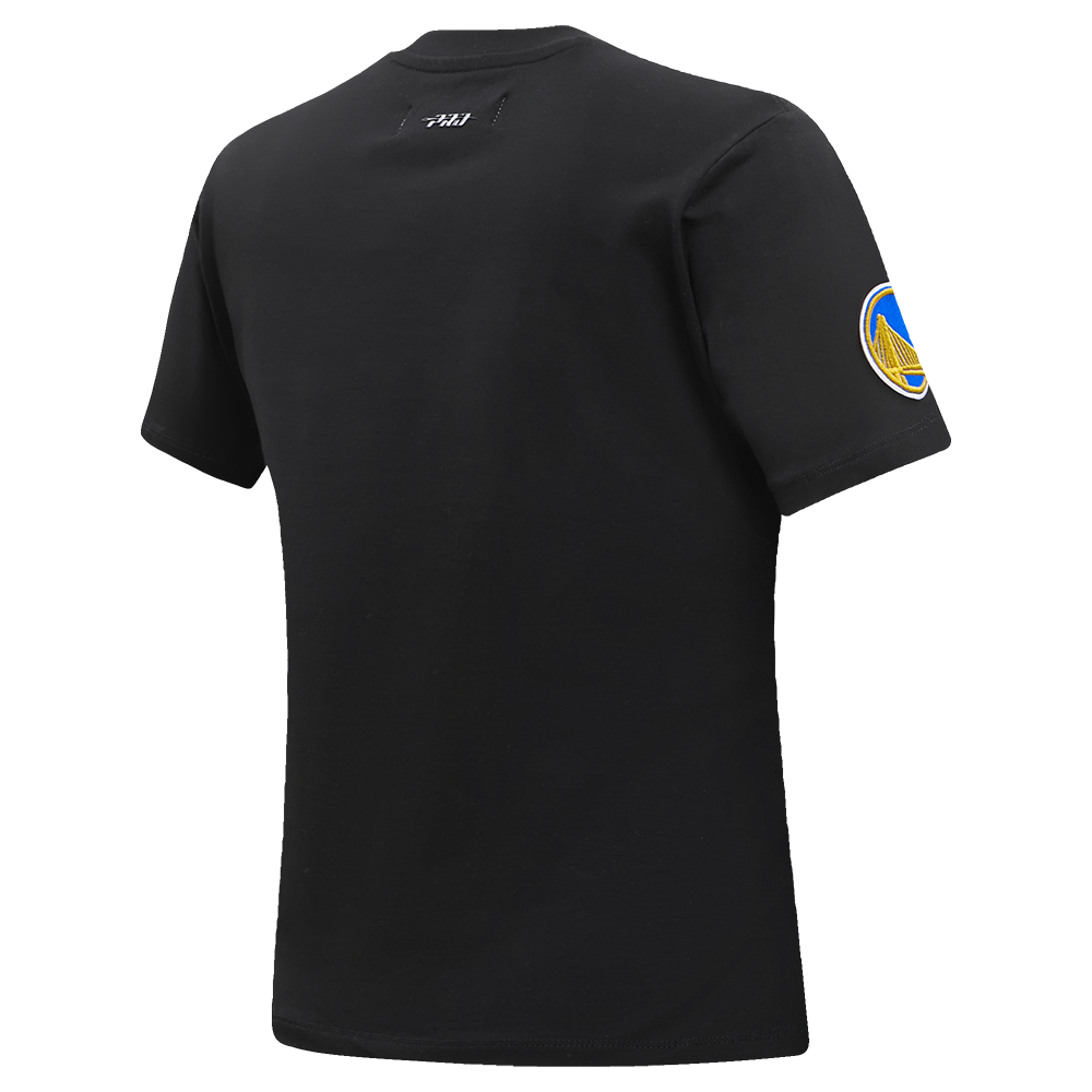 NBA GOLDEN STATE WARRIORS CLASSIC T-SHIRT AJUSTÉ À MANCHES COURTES POUR FEMME (NOIR)