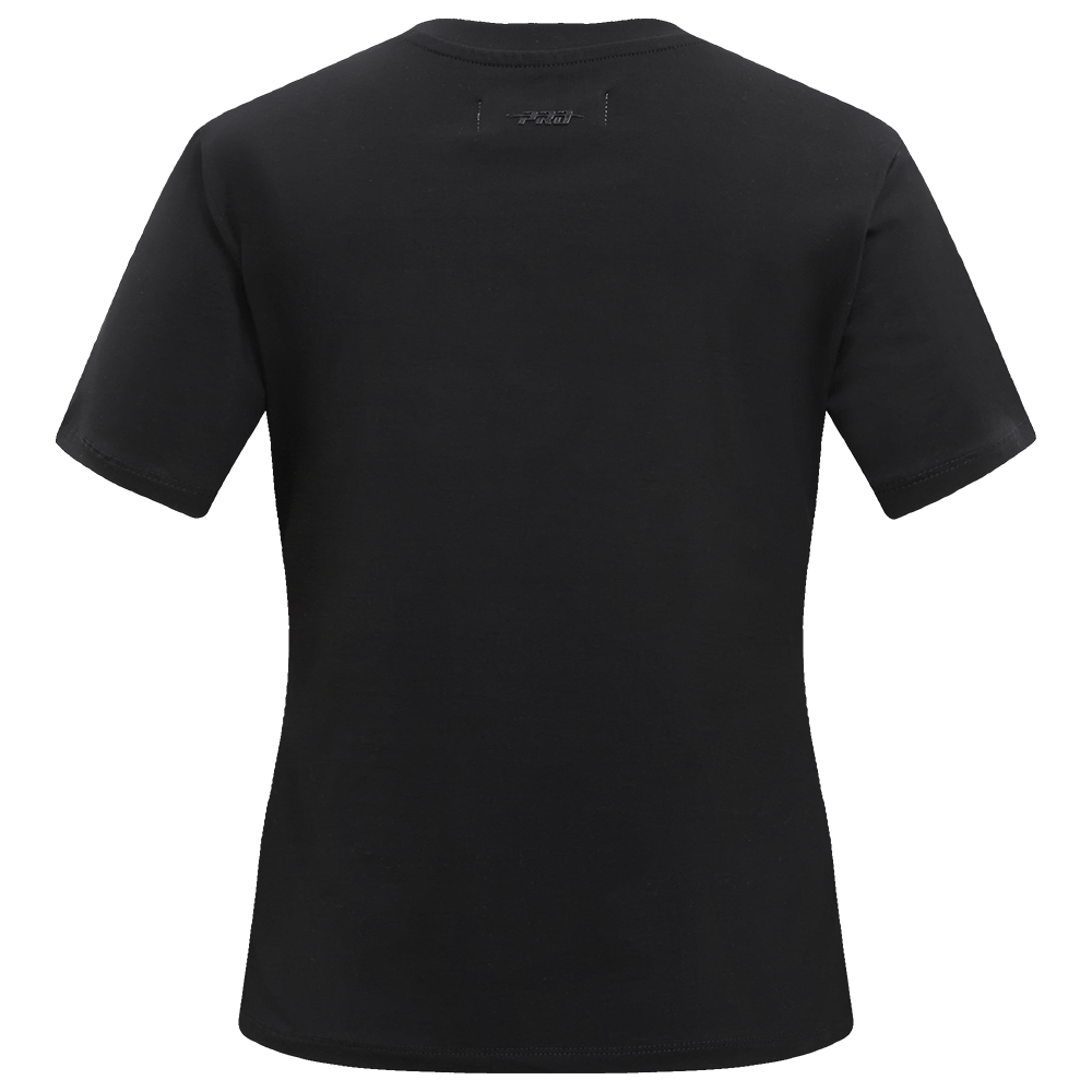 NBA GOLDEN STATE WARRIORS CLASSIC T-SHIRT AJUSTÉ À MANCHES COURTES POUR FEMME (NOIR)