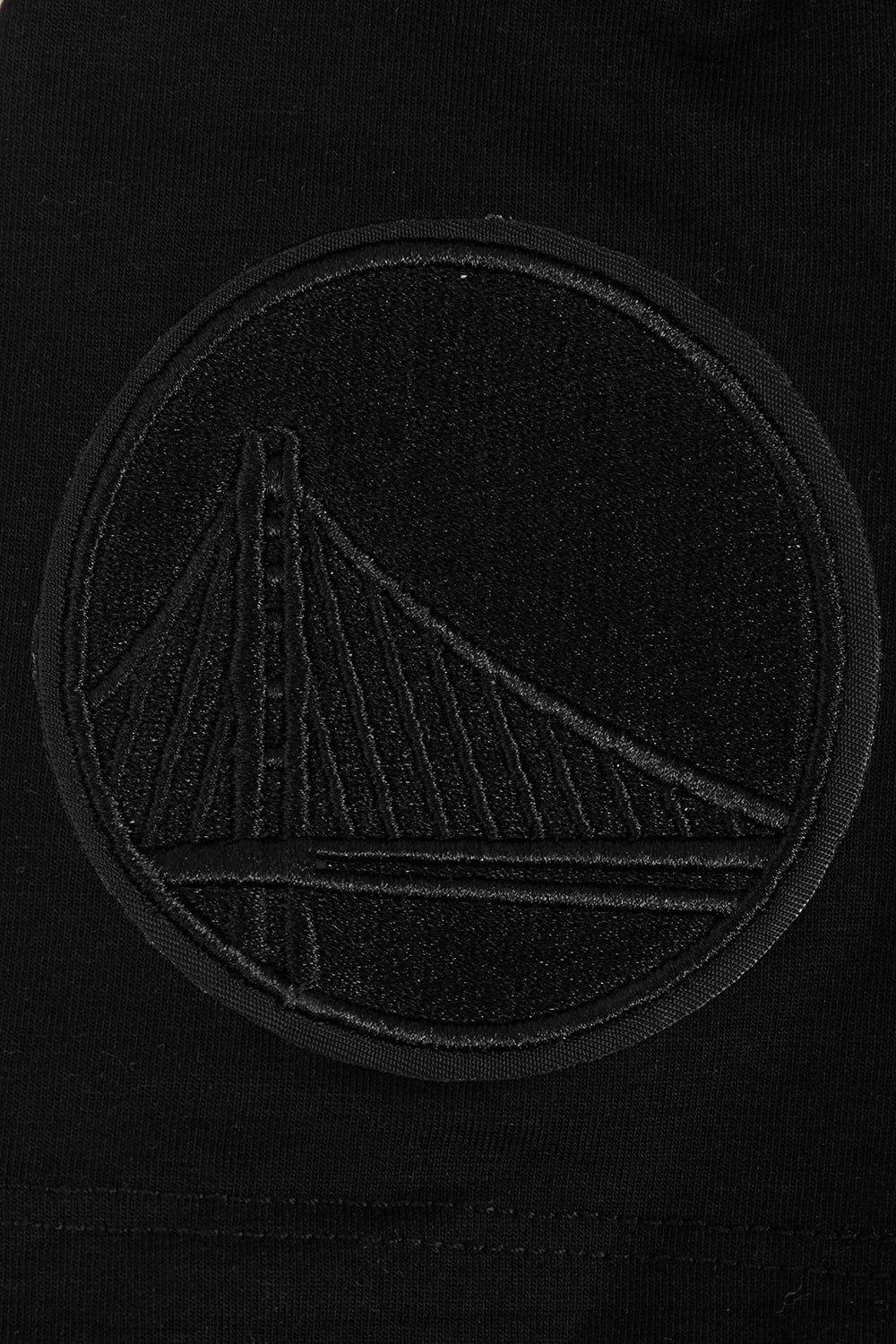 NBA GOLDEN STATE WARRIORS NEUTRAL T-SHIRT À COUPE CARRÉE POUR FEMME (NOIR)
