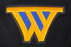 NBA GOLDEN STATE WARRIORS CLASSIC BIG BOY'S SINGLE JERSEY TEE (BLACK)