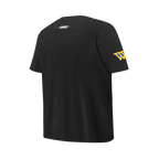 NBA GOLDEN STATE WARRIORS CLASSIC BIG BOY'S SINGLE JERSEY TEE (BLACK)