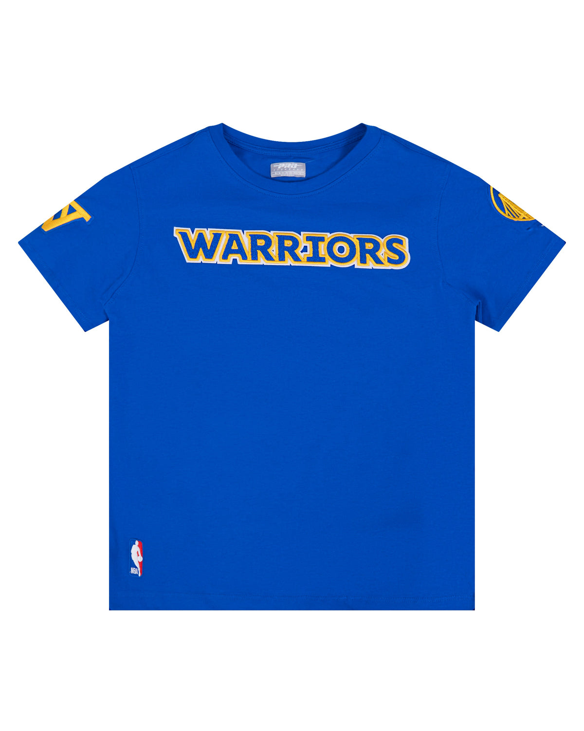 NBA GOLDEN STATE WARRIORS CLASSIC T-SHIRT EN JERSEY SIMPLE POUR GARÇON JUNIOR (BLEU ROYAL)