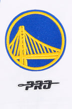 NBA GOLDEN STATE WARRIORS CLASSIC BIG BOY'S SINGLE JERSEY TEE (WHITE)