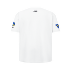 NBA GOLDEN STATE WARRIORS CLASSIC BIG BOY'S SINGLE JERSEY TEE (WHITE)
