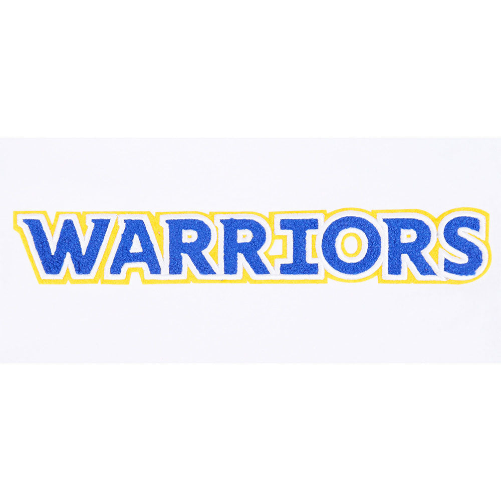NBA GOLDEN STATE WARRIORS CLASSIC BIG BOY'S SINGLE JERSEY TEE (WHITE)