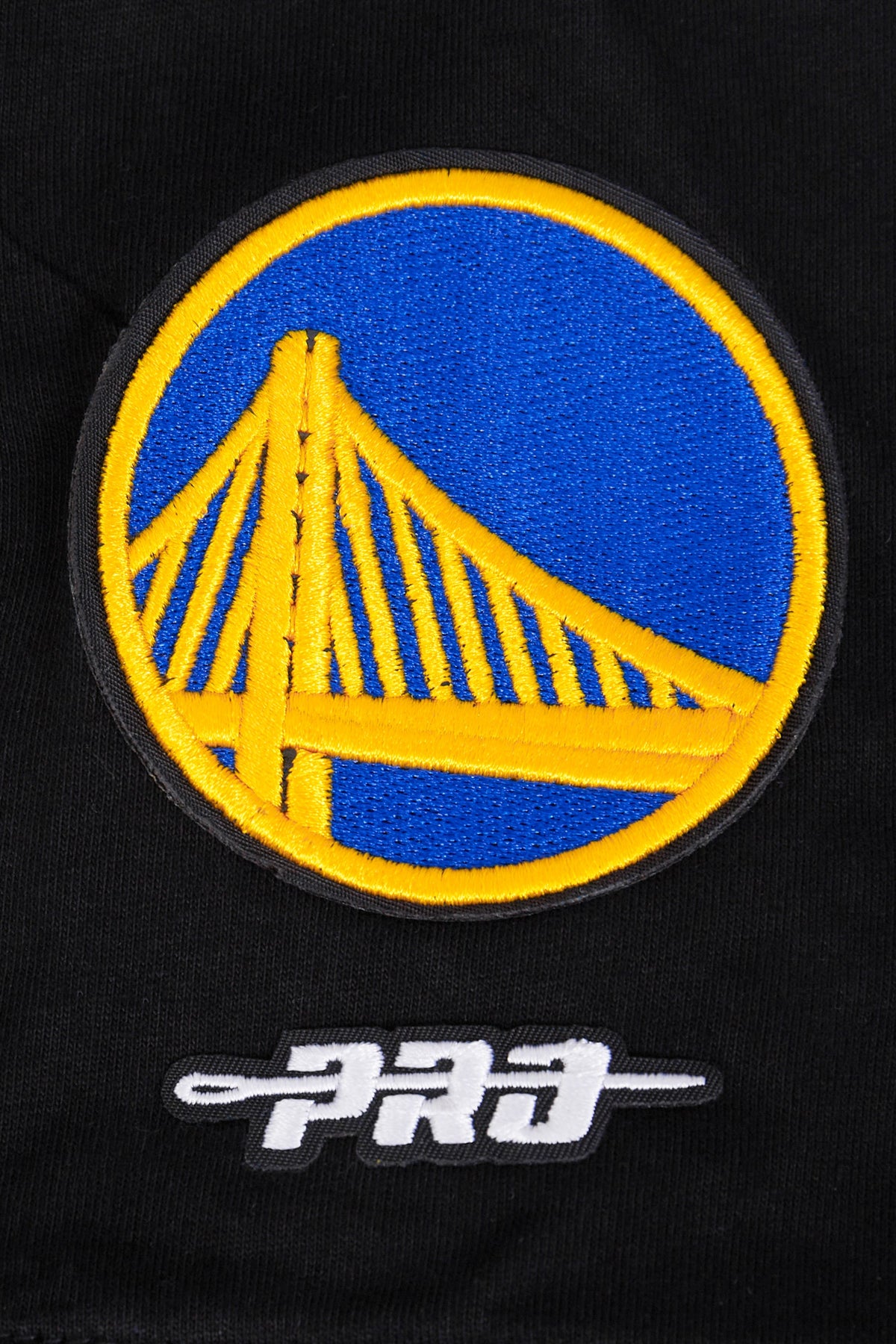 NBA GOLDEN STATE WARRIORS CLASSIC T-SHIRT CÔTELÉ RAYÉ À MANCHES COURTES POUR GARÇON JUNIOR (NOIR)