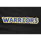 NBA GOLDEN STATE WARRIORS CLASSIC T-SHIRT CÔTELÉ RAYÉ À MANCHES COURTES POUR GARÇON JUNIOR (NOIR)